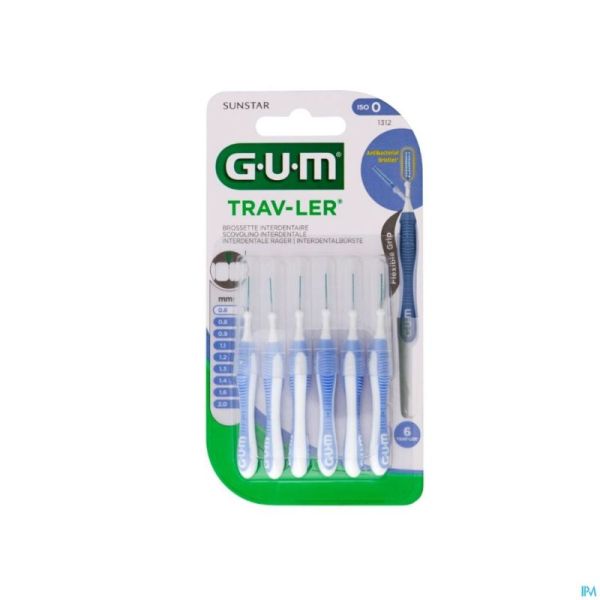 Gum Trav-ler Brosse Interdent. 0,6mm 6 1312m6