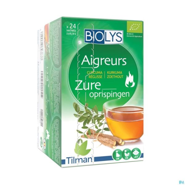 Biolys Curcuma-reglisse Sach 24
