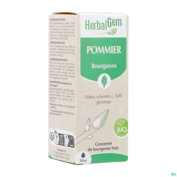 Herbalgem Pommier Bio 30ml