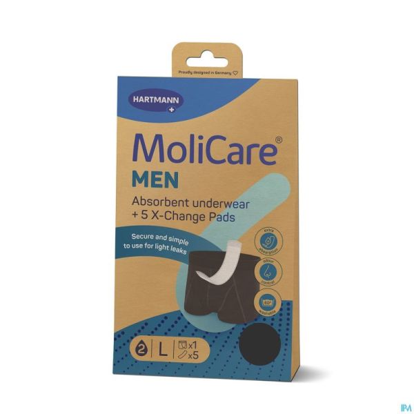 Molicare Sous-vetements Absorbants +5 Pads Men l