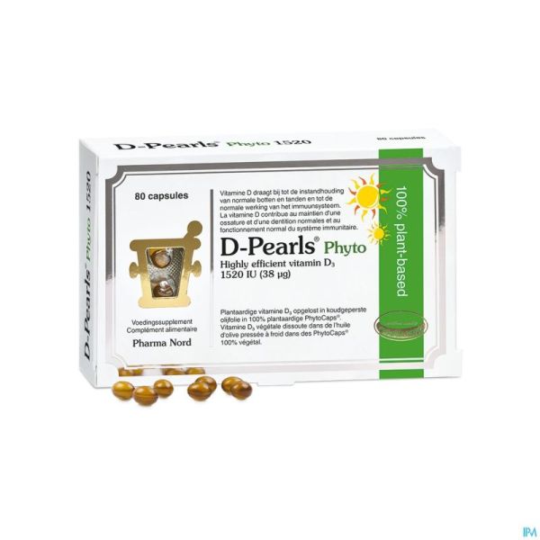 D-pearls Phyto V-caps 80