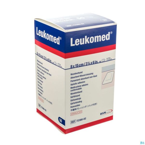 Leukomed Pansement Steril 8,0cmx15cm 50 7238002