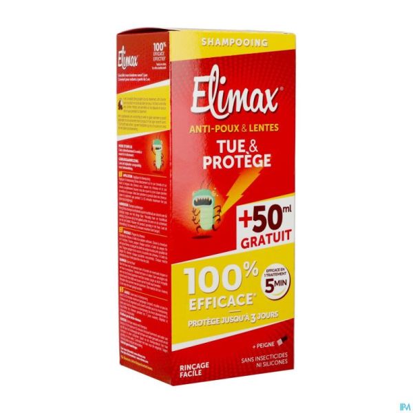 Elimax Shampoo A/poux Fl 250ml