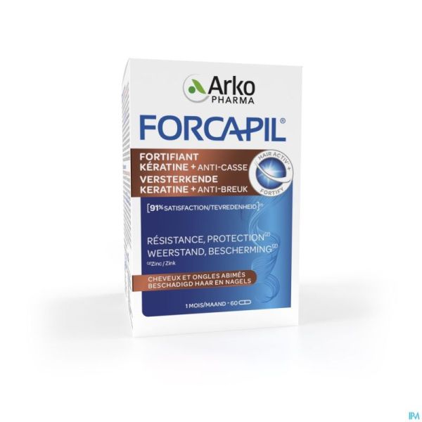 Forcapil Keratine+ Caps 60