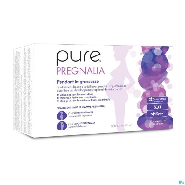 Pure Pregnalia Comp 30+softcaps 30