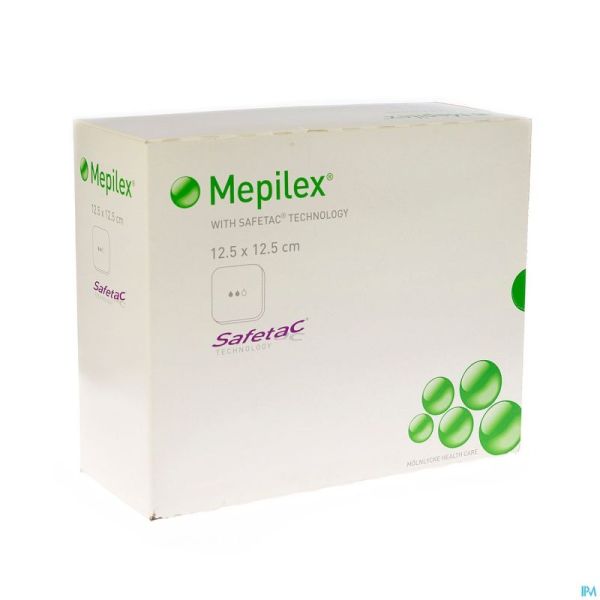 Mepilex Pans Mousse Sil Abs Ster 12,5x12,5cm 16