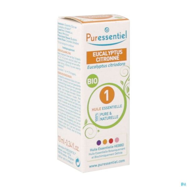 Puressentiel He Eucalyptus Citron Bio 10ml