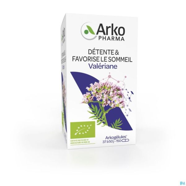 Arkogelules Valeriane Bio Caps 150 Nf