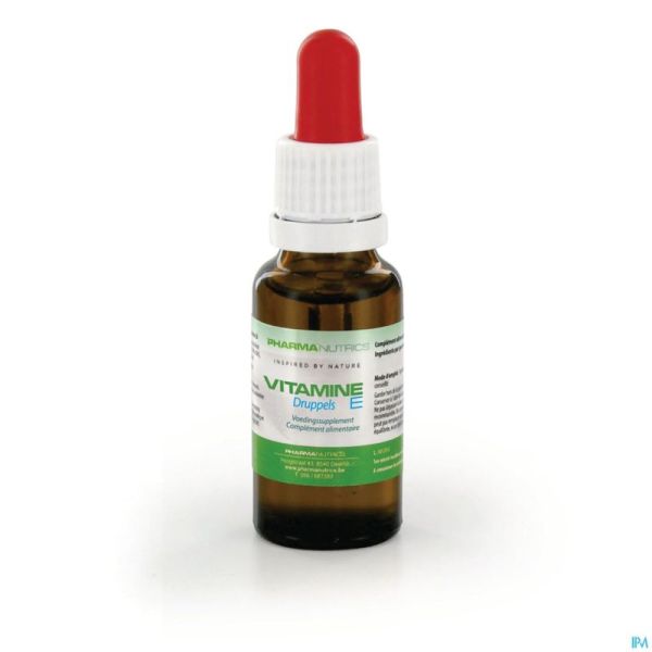 Vit E Gouttes 20ml Pharmanutrics