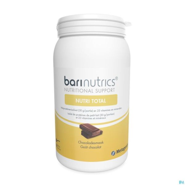 Barinutrics Nutritotal Choco Portions14 Metagenics