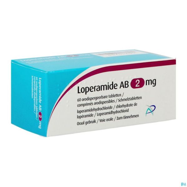 Loperamide Ab 2mg Comp Orodisp. 60