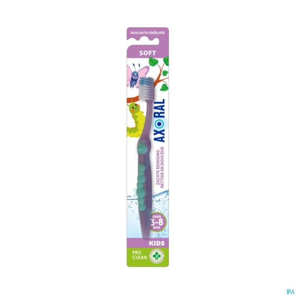 Axoral Kids Brosse À Dents 3-8a