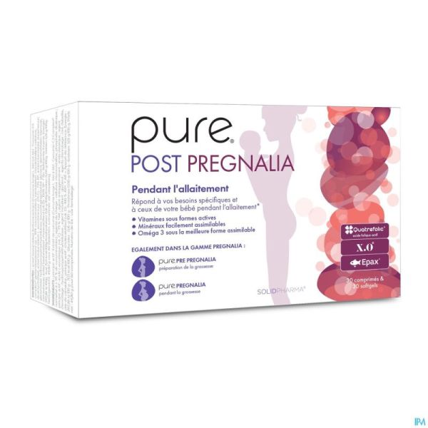 Pure Post Pregnalia Comp 30 + Softcaps 30