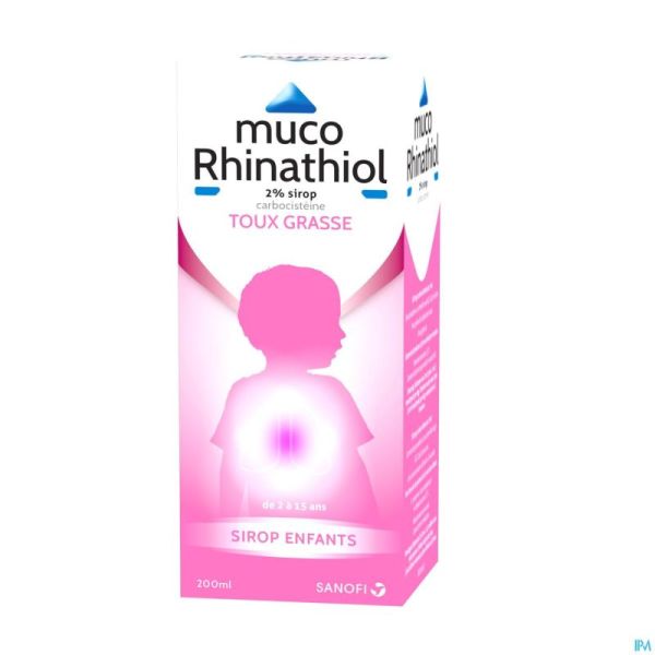 Muco Rhinathiol 2% Sir Inf 200ml