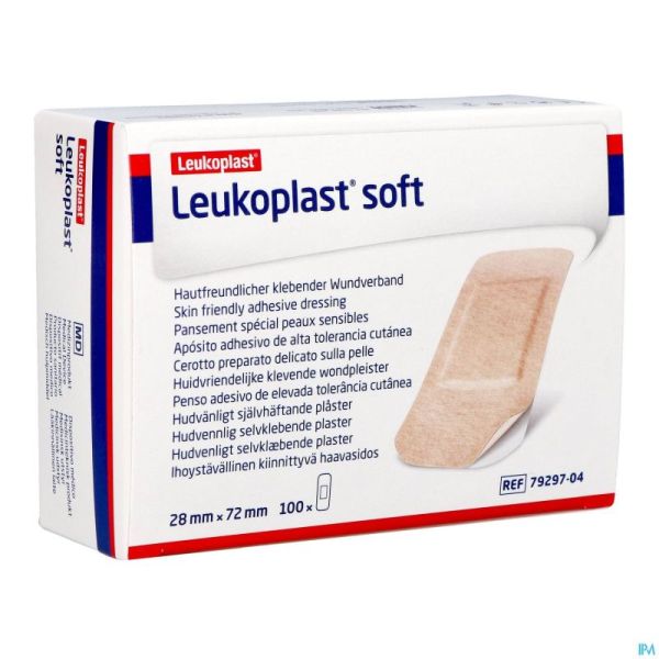 Leukoplast Soft 28x72mm 100