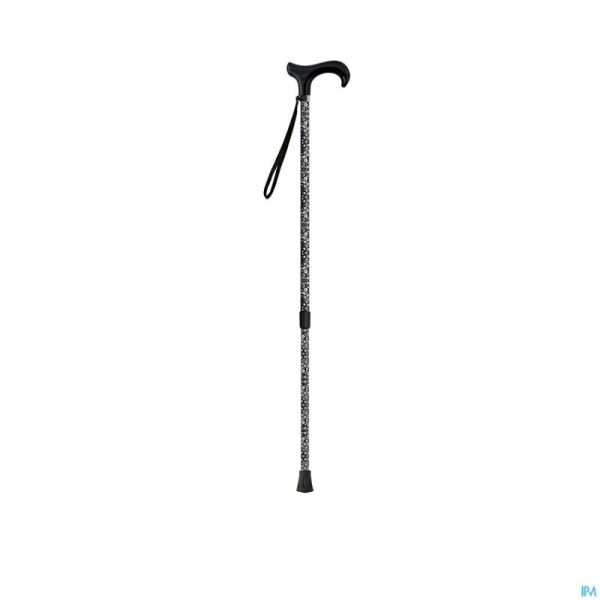 Sanico Canne Marche Rby Fleur Noir/blanc Mq 540