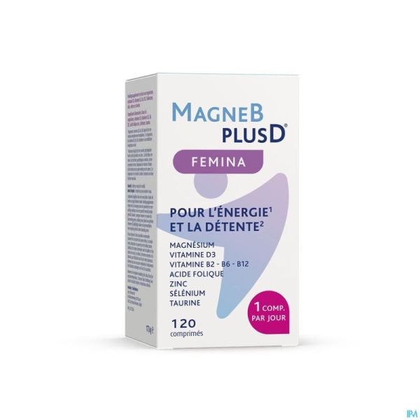 Magnebplusd Femina Comp 120 Nf