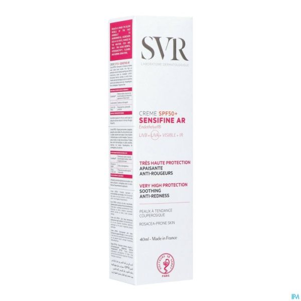 Svr Sensifine Ar Creme Ip50+ Tube 40ml