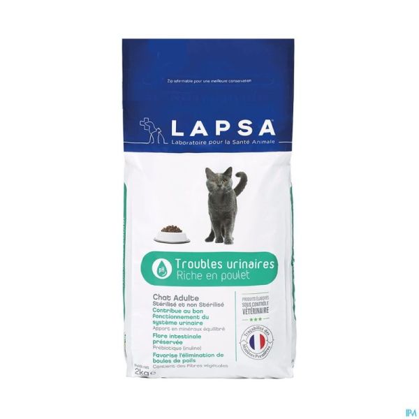 Lapsa Onp Chat Adulte Sante Urinaire Tte Race 2kg