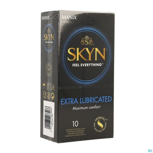 Manix Skyn Extra Lubricated Preservatifs 10