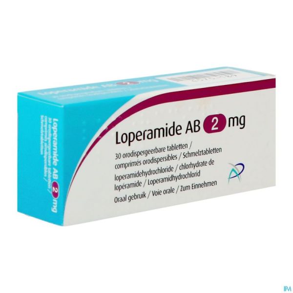 Loperamide Ab 2mg Comp Orodisp. 30