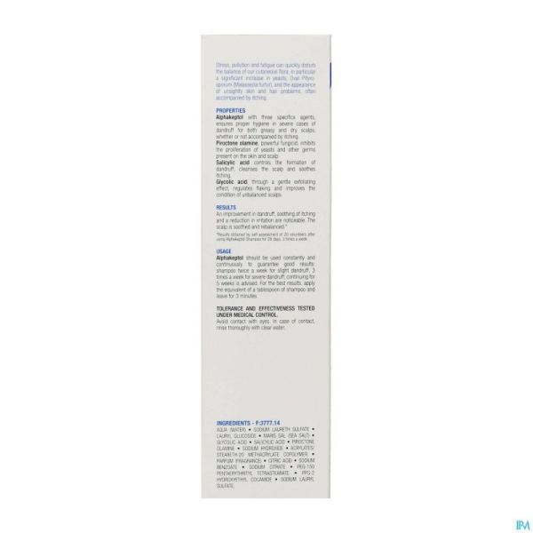 Item Sh Alphakeptol Pellicules Grasses 200ml