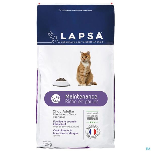 Lapsa Physio.chat Adulte Maintenance Tte Race 10kg