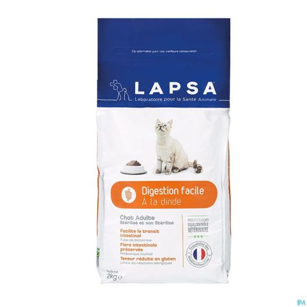 Lapsa Onp Chat Ad. Digestion Facile Tte Race 2kg