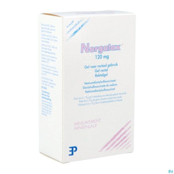 Norgalax Boite/doos 6 X 10 Gr