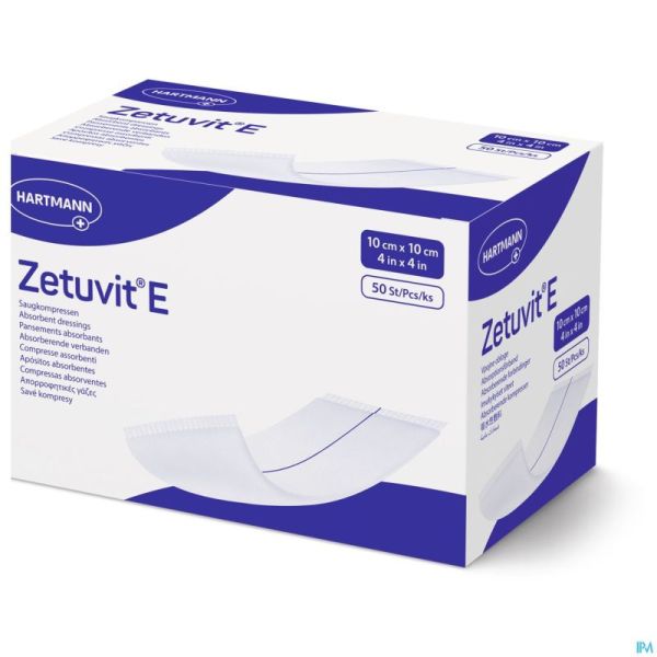 Zetuvit E 10x10cm Nst. 50 P/s