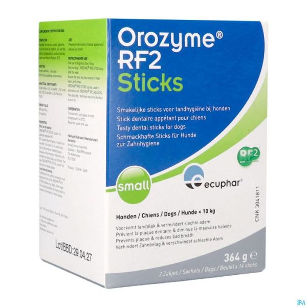 Orozyme Rf2 Sticks Appetents Chien Small 28