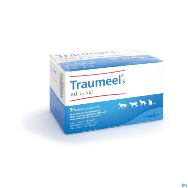 Traumeel S Ad Us.vet Amp 50x5,0ml