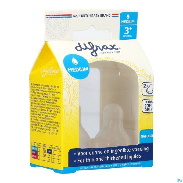 Difrax Tetine Natural Medium 672