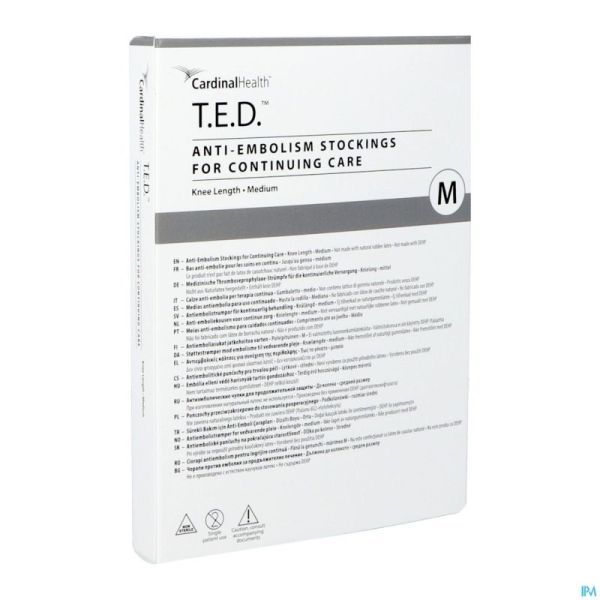 Rest.e.d. Cont Care Knee Stocking M Regul Beige