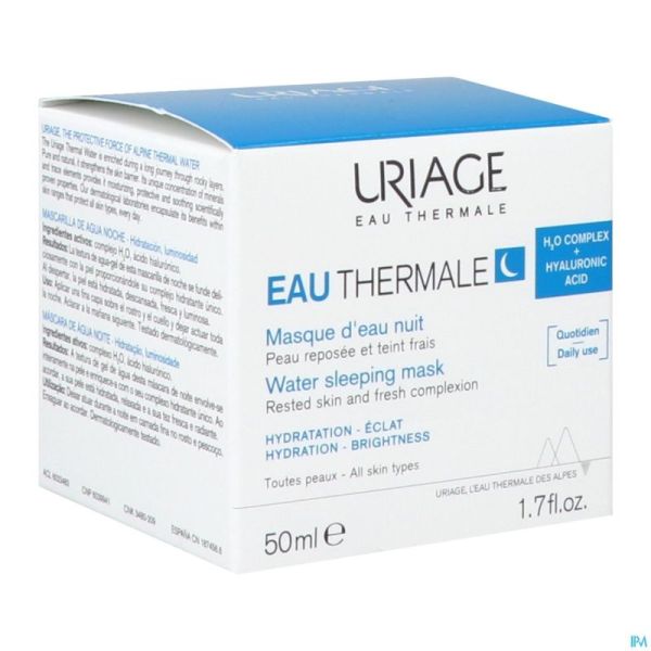 Uriage Eau Thermale Masque Eau Nuit 50ml