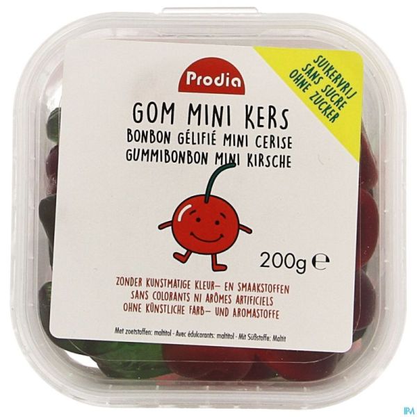 Prodia Gomme Mini Cerise 200g 3813 Revogan