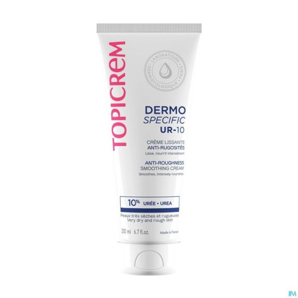 Topicrem Ur10 Creme Lissante A/rugosites 200ml