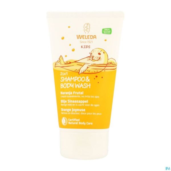 Weleda Shampoo & Bodywash 2en1 Orange 150ml