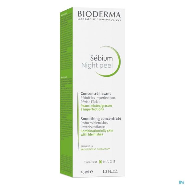 Bioderma Sebium Night Peel Fpe 40ml