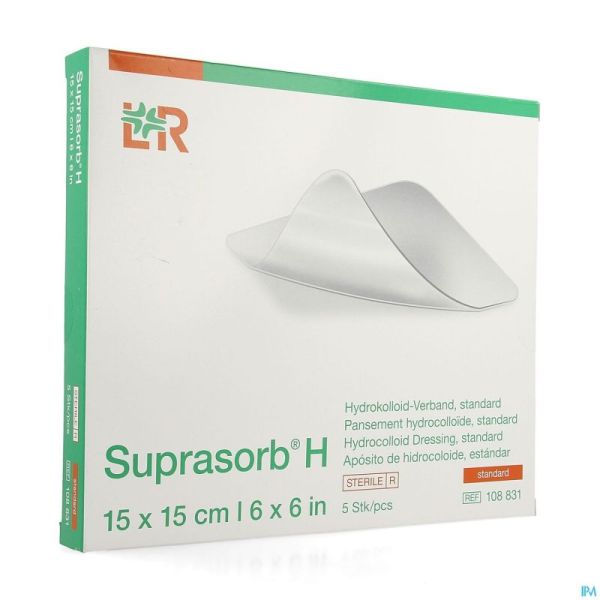 Suprasorb H Hydrocol. Standard 15x15cm 5 108831