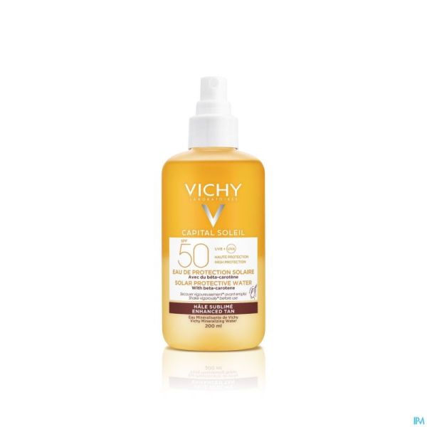 Vichy Cap. Sol. Eau Protection Bronze Ip50 200ml