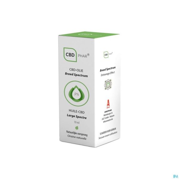 Cbd Huile Large Spectre 5% 10ml Cbd-phar