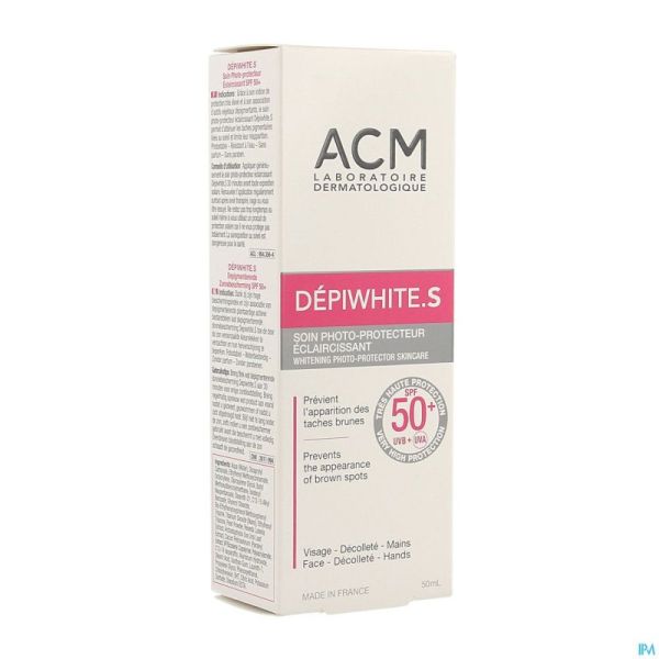 Depiwhite S Soin A/tache Ip50+ Tube 50ml