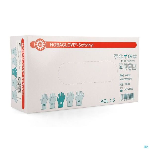 Noba Gants Vinyl Sans Poudre M 100 5700574