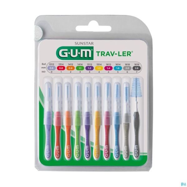 Gum Trav-ler Brosse Interdent. Multi Diam.9 1699ma