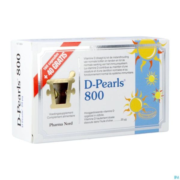 D-pearls 800 Caps 160 + Caps 40 Promo