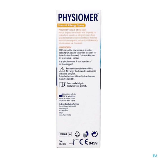 Physiomer Sinus Pocket 20ml New Rempl 2374817