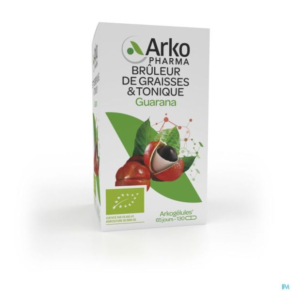 Arkogelules Guarana Bio Caps 130