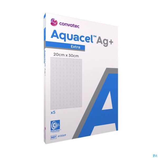 Aquacel Ag+ Extra 20 X 30cm 5 413569