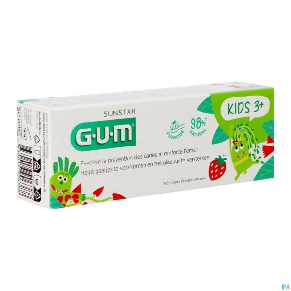 Gum Kids Dentifrice 50ml Nf